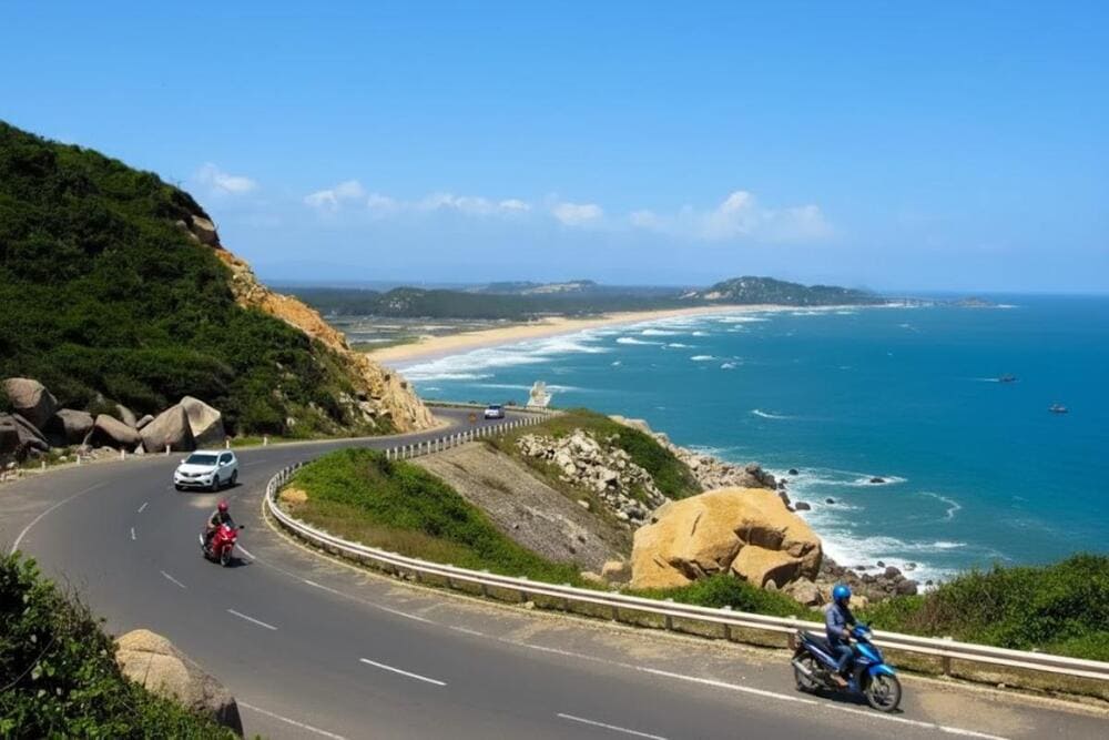 B&atilde;i c&aacute;t trắng mịn trải d&agrave;i, l&agrave;n nước xanh ngắt v&agrave; s&oacute;ng nhẹ khiến B&atilde;i M&ocirc;n trở th&agrave;nh điểm nghỉ dưỡng l&yacute; tưởng cho những ai y&ecirc;u thi&ecirc;n nhi&ecirc;n